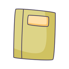 book cartoon doodle hand drawn concept vector kawaii illustration