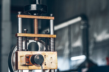 Metal production equipment at the cable plant