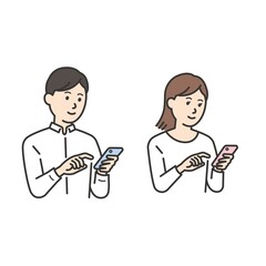 スマホを持っている人