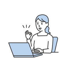 お金を送金、入金する人