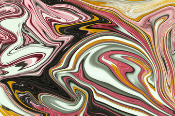 Liquid marble abstract texture background,Fluid art painting backdrop.