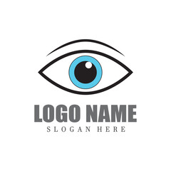 Branding Identity Corporate Eye Care vector logo design