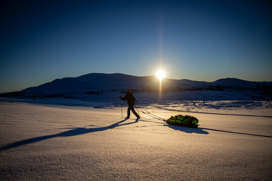 Across the Arctic plains