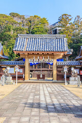Naklejka premium 亀岡神社 長崎県平戸市 Kameoka Shrine Nagasaki-ken Hirado city 