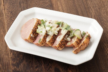 合鴨のパストラミ