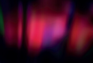 Dark Red, Yellow vector blurred bright template.