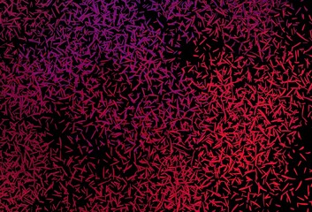 Dark Purple, Pink vector background with stright stripes.