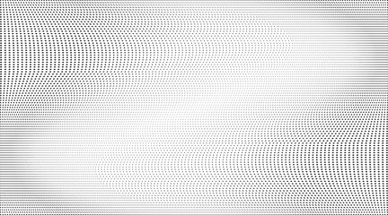 Light halftone dots grunge wide background
