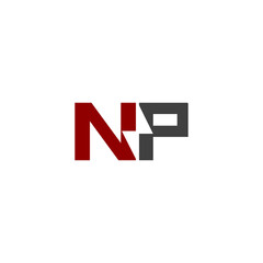 np electric initial logo design vector icon © box file