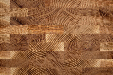 Obraz premium Mosaic texture of oak planks. Oak wood plank natural texture background.
