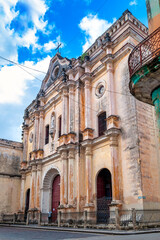 Fototapeta na wymiar Iglesia de las Mercedes in Old Havana, Cuba
