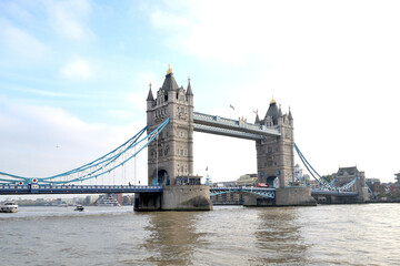 Fototapeta na wymiar tower bridge in London, England, United Kingdom (UK)
