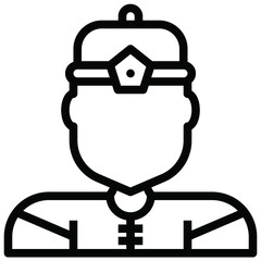 Chinese New Year icon for graphic design job application website report and other design job
