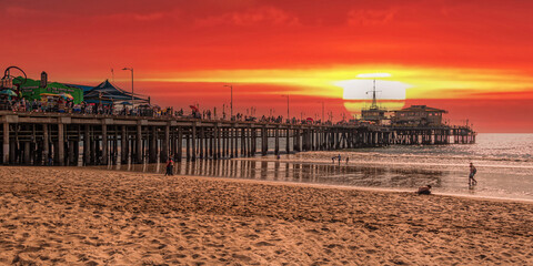 Obraz premium santa-monica