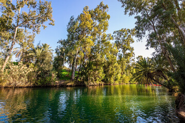 The Jordan River is the famous river