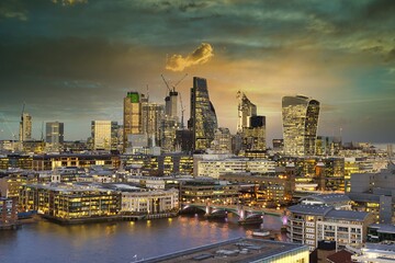 City of London one of the leading centers of global finance