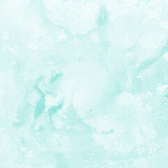 Modern contemporary acrylic background. Aqua texture made with a palette knife. Abstract painting on paper. Mess on the canvas.