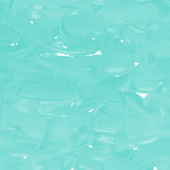 Modern contemporary acrylic background. Aqua texture made with a palette knife. Abstract painting on paper. Mess on the canvas.