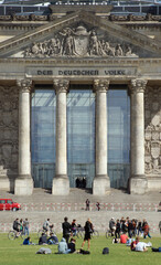 Obraz premium Berlin, Reichstag 002