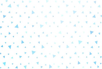 Light BLUE vector  polygon abstract layout.