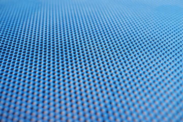 Blue non-slip mat for pools and saunas. Special anti-slip coatings concept