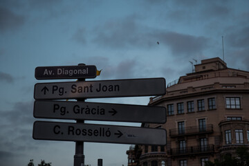 Street View of Barcelona Spain