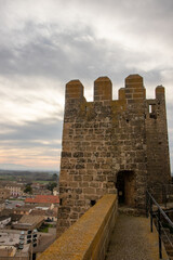 castle on a mountain
