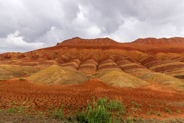 Zhangye Danxia landforms, Gansu Province, China