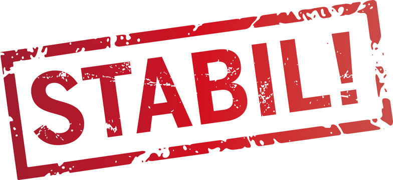 roter Stempel stabil