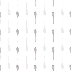 Vector grey crocus geometric repeat pattern background