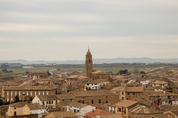 castle on a mountain
