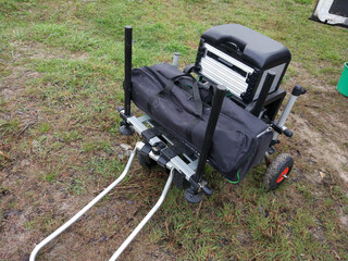 Fishing equipment. fishing platform, feeder seatbox