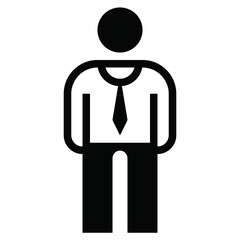 Job Interview icon for graphic design job application website report and other design job