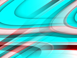 Green pink abstract blue background with lines