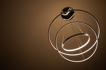 luxury led chandelier wall hanging