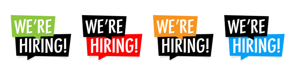 Fototapeta premium We're hiring ! 