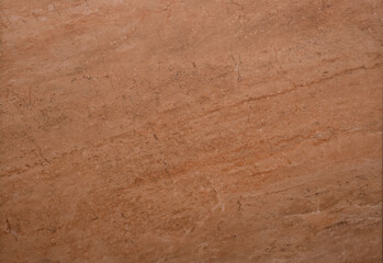 Russet empty granite background, flat lay.