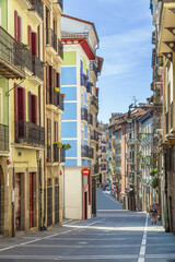 Fototapeta premium Street in Pamplona, Spain