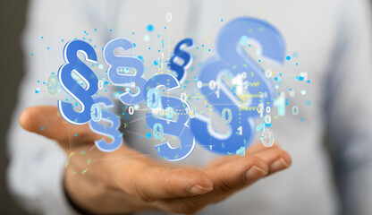 Symbol of Law and Justice - Paragraph / section sign