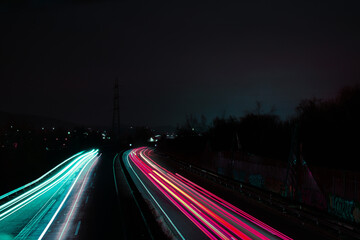 night road