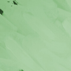 Obraz premium Green ink and watercolor texture on white paper background. Gradient paint strokes and decalcomania effect. Hand-painted gouache abstract image. Mess on the canvas.