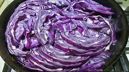 Obraz premium Red Cabbage