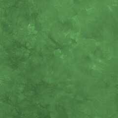 Green ink and watercolor texture on white paper background. Gradient paint strokes and decalcomania effect. Hand-painted gouache abstract image. Mess on the canvas.
