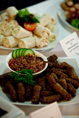 Häppchen am Buffet