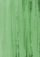 Obraz premium Green ink and watercolor texture on white paper background. Gradient paint strokes and decalcomania effect. Hand-painted gouache abstract image. Mess on the canvas.