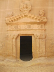 tomb facade