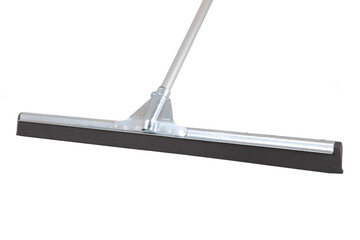 side on view of an aluminium floor squeegee