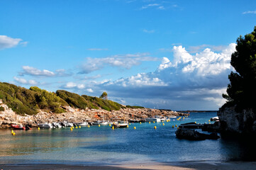 Fototapeta premium Beautiful landscape in Menorca, Spain
