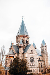 Fototapeta premium New Temple of Metz, France
