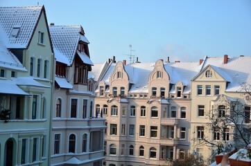 Fototapeta premium Wohnhäuser